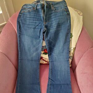 Sonoma 5 pocket bootcut mid rise jeans size 8 petite